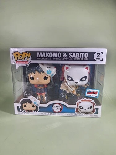 Funko Pop! Demon Slayer - Makomo & Sabito 2023 NYCC Con Exc