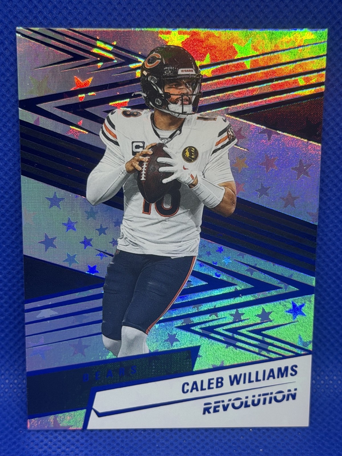 2025 Panini Revolution - Caleb Williams #49 Blue Astro /549