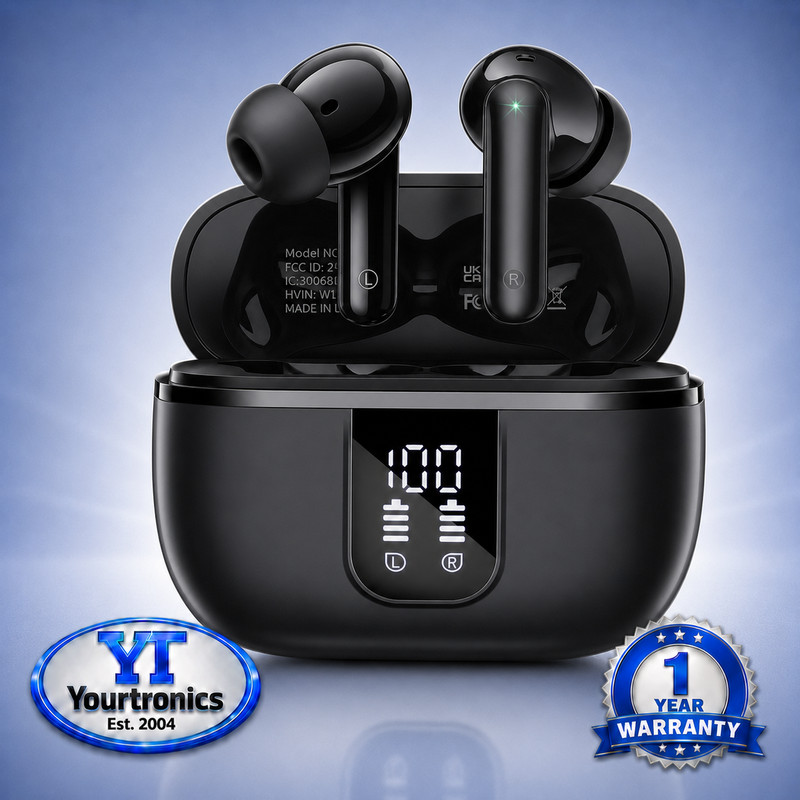 2026 Wireless Bluetooth 5.4 Earbuds Headphones For iPhone Samsung Galaxy Android
