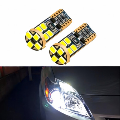 LED Headlight Parking City Light Bulbs 6000K White Canbus 2825 For Toyota Prius