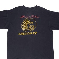 VINTAGE MICHAEL FLATLEY LORD OF THE DANCE 1997 TEE SHIRT XL MADE IN USA
