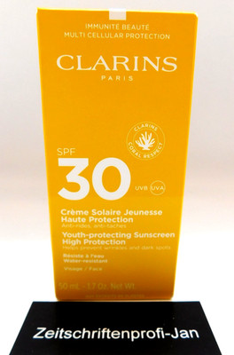 Clarins Sun Care Creme Solaire Jeunesse Haute Protection SPF 30 50ml