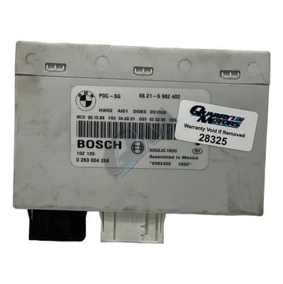 BMW Rear Parking Distance Control Module PDC ECU E81 E82 E88 E90 E91 E92 6982402 - Image 1 of 4