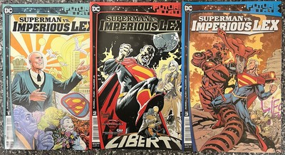 DC Comics Future State Superman vs Imperious Lex #1-3 2021 Full Complete Set NM