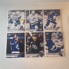 Upper Deck Tampa Bay Lightning NHL Hockey 10 Card Lot 2024-25 Goal Oriented