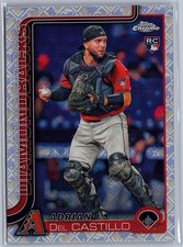2025 Topps Chrome Logofractor Adrian Del Castillo #240 Diamondbacks