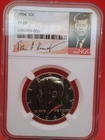 1964 NGC PF68 Kennedy Half Dollar 50c US Mint Silver Proof
