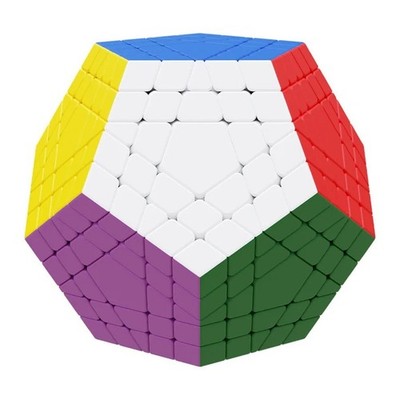 Shengshou Gigaminx Würfel Ohne Aufkleber 5X5 Dodekaeder Puzzle Würfel Geschwindigkeit 12 Gesichter