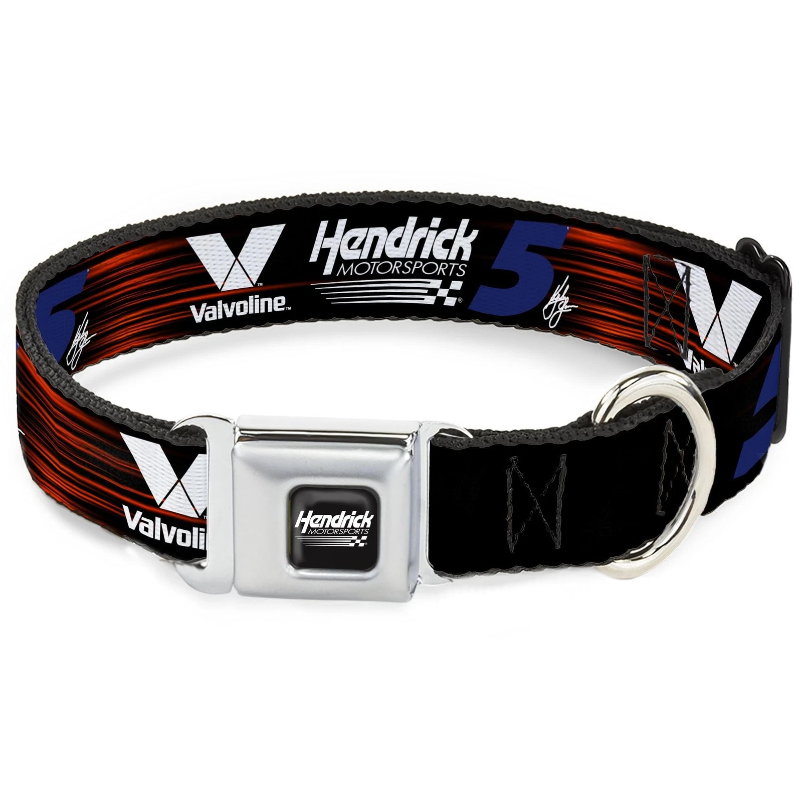 Hendrick Motorsports Pet Collar, Dog Collar Metal Seatbelt Buckle, K (US IMPORT)