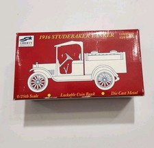 1916 STUDEBAKER TANKER COIN BANK DIE CAST METAL NEW LIBERTY CLASSICS SERIES 1/25