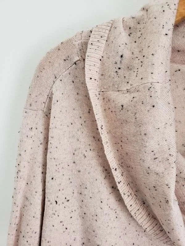 Verve Ami Cowl Neck Morning Light Black Fleck Speckled Sweater Womens Sz 2X NEW - Image 4 of 4