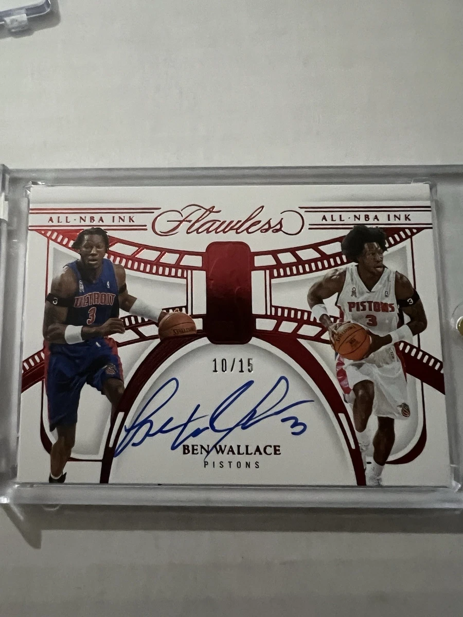 Ben Wallace Detroit Pistons Basketball Sports Trading Card Singles