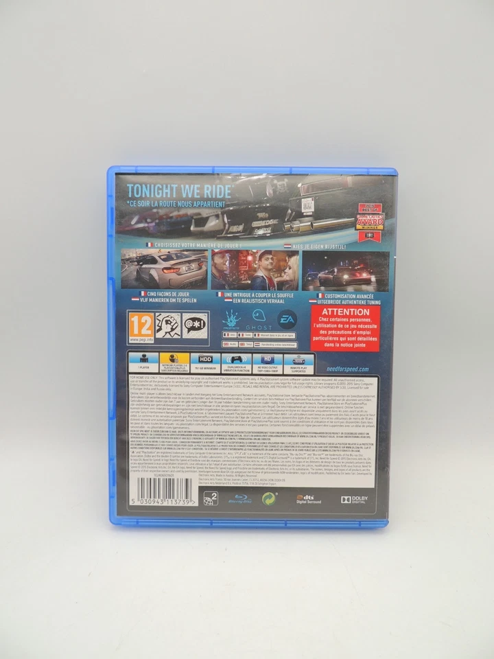 Jeu Need for Speed - Version Française 🇫🇷 PS4 PS5 - Excellent État, photo 2 sur 3