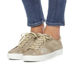 JOIE Dakota Leather Low-Top Sneaker Size 7