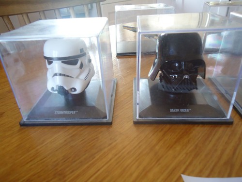 LOT CASQUE VAISSEAU FAUCON MILLENIUM JEDI STAR WARS STORMTROOPER BOBA FETT DARTH - Picture 2 of 8