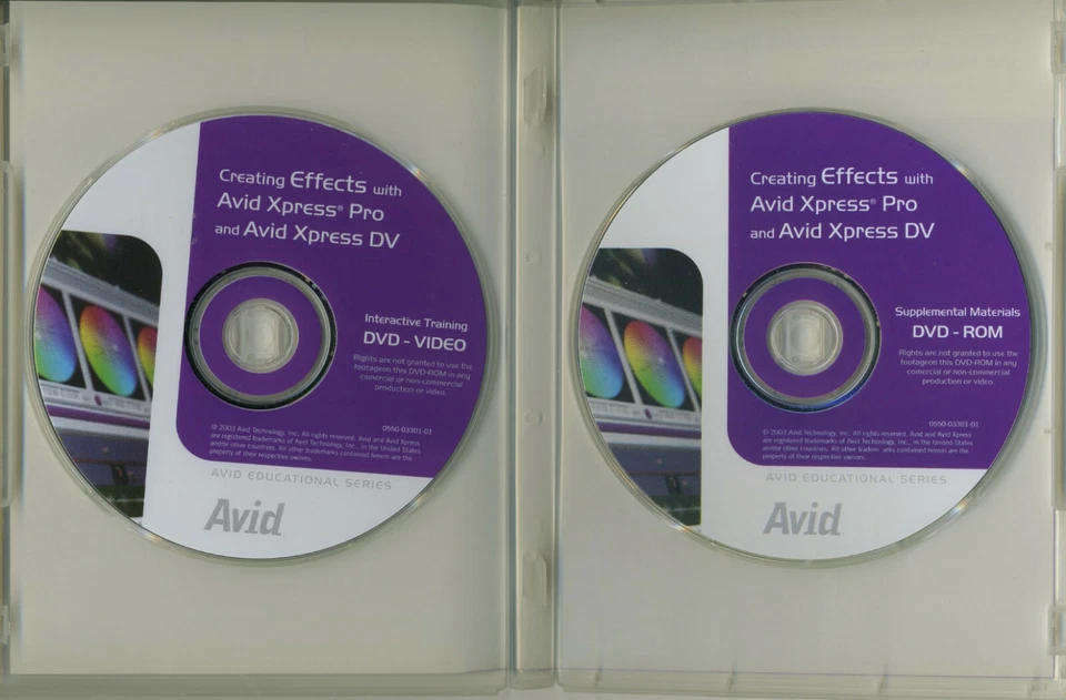 CREATING EFFECTS WITH AVID XPRESS PRO & AVID XPRESS DV(DVD 2003 2DISC)-VERY GOOD - Image 3 of 4