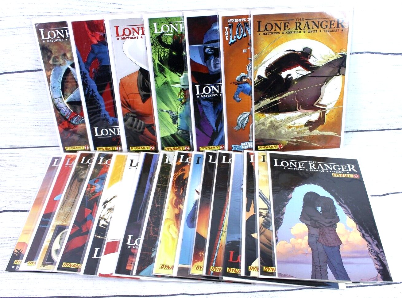 The Lone Ranger #1(2)#2(2)#3(2)#4-20 (2006 Dynamite Series Lot of 23) Matthews