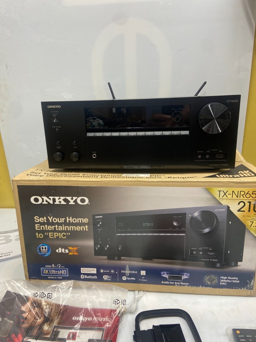 Onkyo TX TX-NR646 7.2 Channel 170 Watt Receiver for sale Onkyo TX TX-NR646 7.2 Channel 170 Watt Receiver for sale