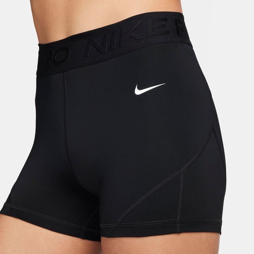 Nike Pro Nike Mid-Rise 3" Damenshorts Gr. XS/S schwarz FN3136 010 - Bild 2 von 5