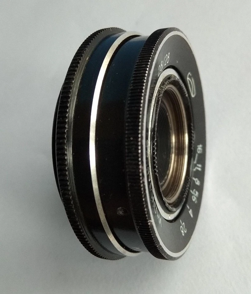 INDUSTAR-69 M39 mount 2.8/28mm MACRO Wide Angle Pancake Lens - Image 4 of 4