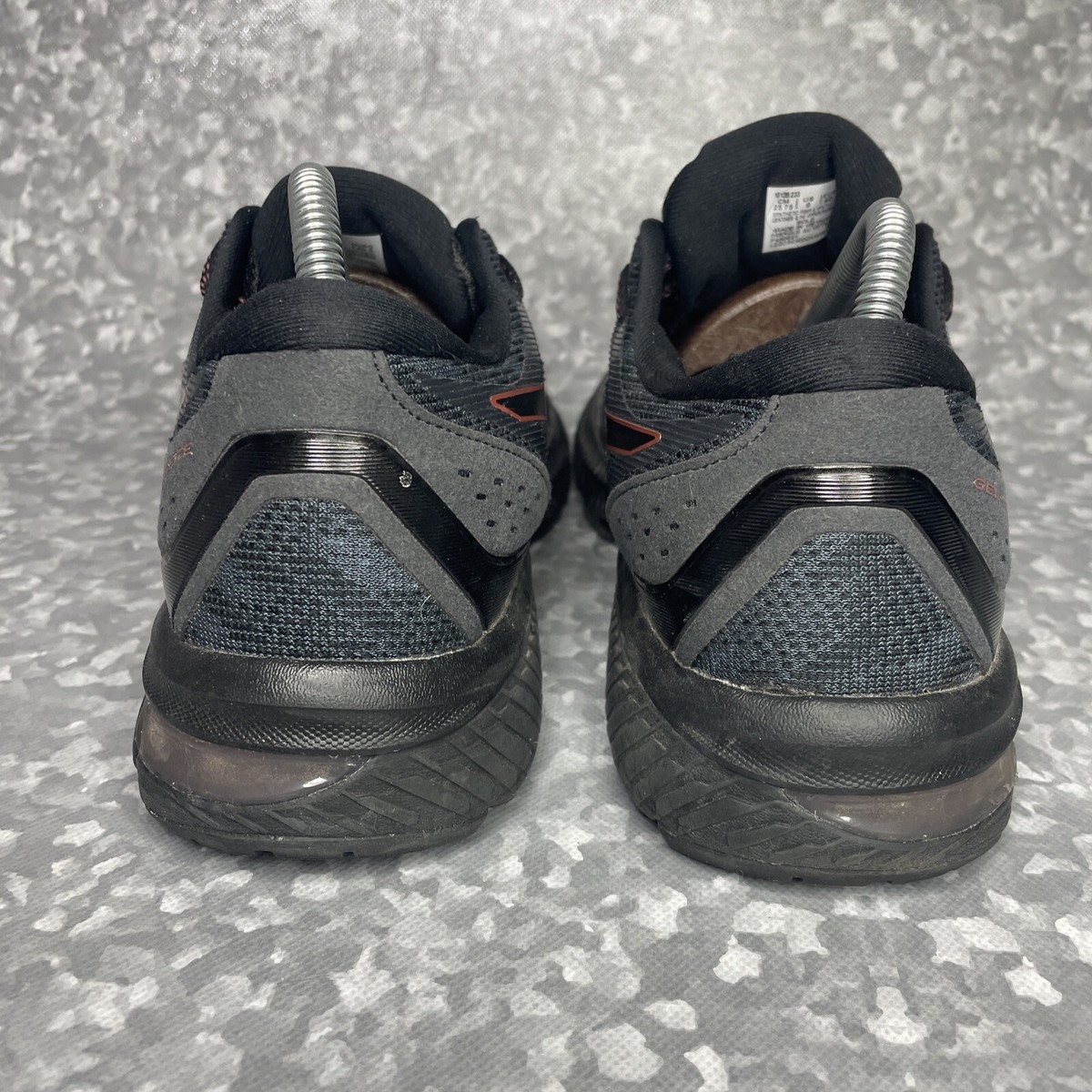 Asics Gel Jadeite Ladies Running Shoes Black Rose Gold Flyte