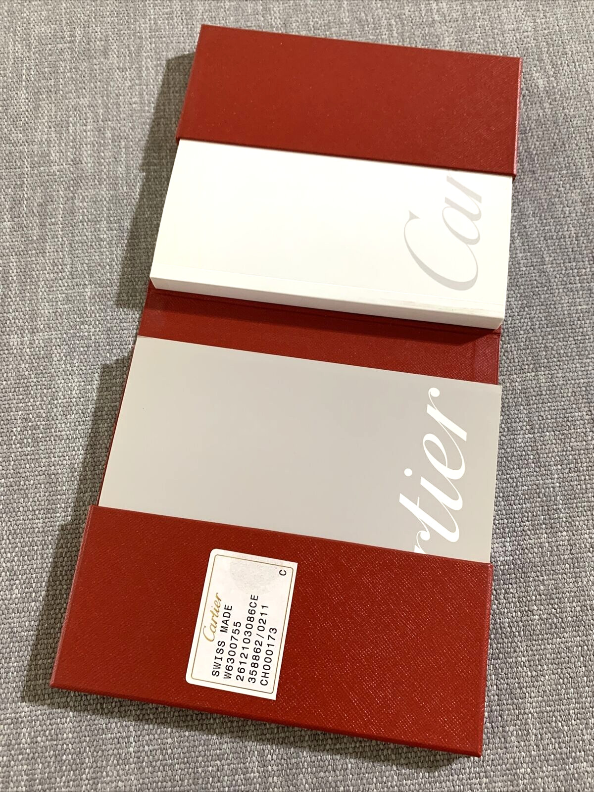 Cartier Watch Warranty Certificate Instruction Booklet Set