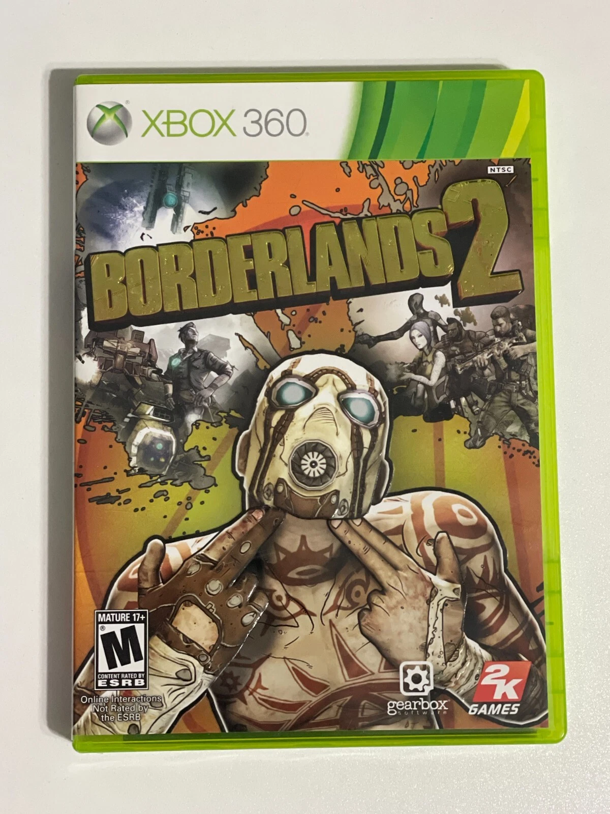 Borderlands 2 (Microsoft Xbox 360, 2012) Complete CIB - Tested and Working