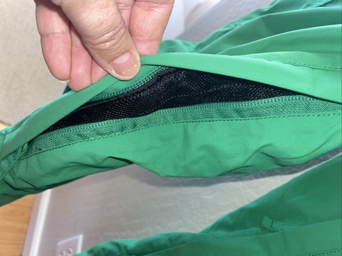 Quiksilver Snow Pants Boy 12 Youth Utility Quiktech Relaxed Fit Green Defect S49 - Picture 6 of 20