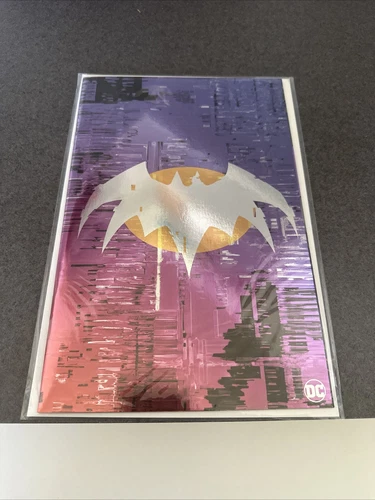 BATMAN #141 DC 2023 Cover F - Bat Symbol Zur En Arrh Foil Variant
