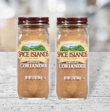 2 Spice Islands Trading Co.~ Ground Coriander...