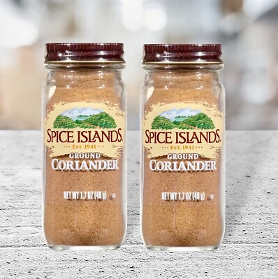 2 Spice Islands Trading Co.~ Ground Coriander  1.7.oz