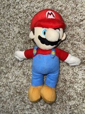Super Mario Brothers 10" Mario Plush Stuffed Animal Toy Doll Nintendo