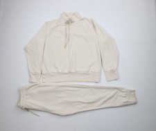 Vintage 90s Ralph Lauren Womens 2 Piece Sweatpants Joggers Suit Top L Pants M