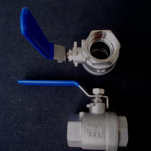 304 STAINLESS  BALL VALVE 1" NPT SHUT OFF FULL PORT