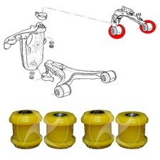 silentblocs des 2 bras supérieurs avant pour Maserati GranTurismo GranCabrio