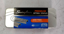 Swingline 35556 Optima Premium Staples 1/4" 40 Sheet 3750 Staples Pack