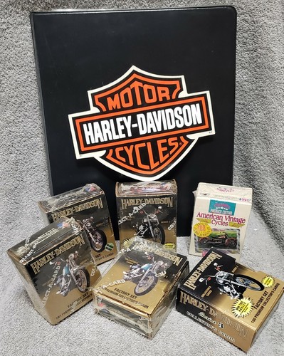 HARLEY DAVIDSON COLLECTOR CARDS WITH ALBUM EBay