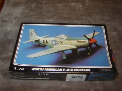 Starfix #709/05 Model kit North American P-51 D Mustang Factory sealed 1/72 kit