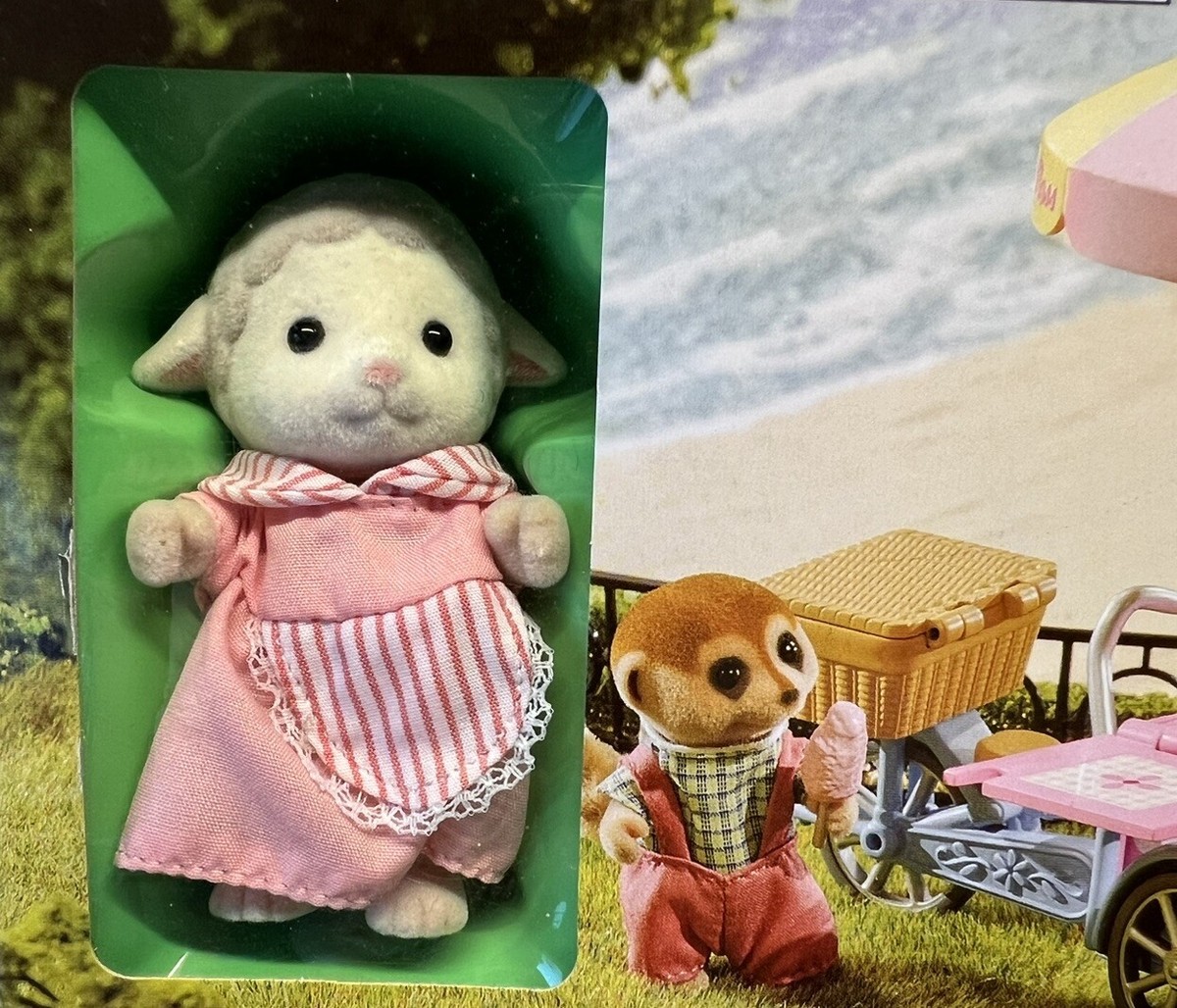 Sylvanian Families Dolly's Candy Floss Set Dolly Dale Sheep Calico