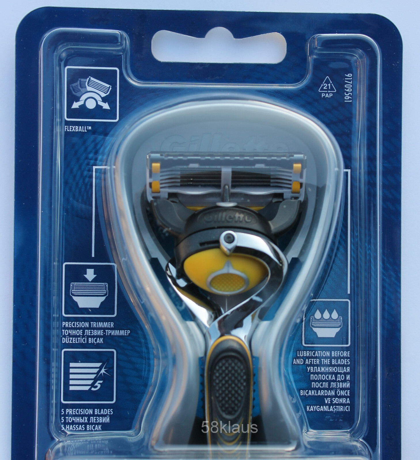 Gillette Fusion5 Proshield Flexball Rasierer inkl. Rasierklinge OVP ...