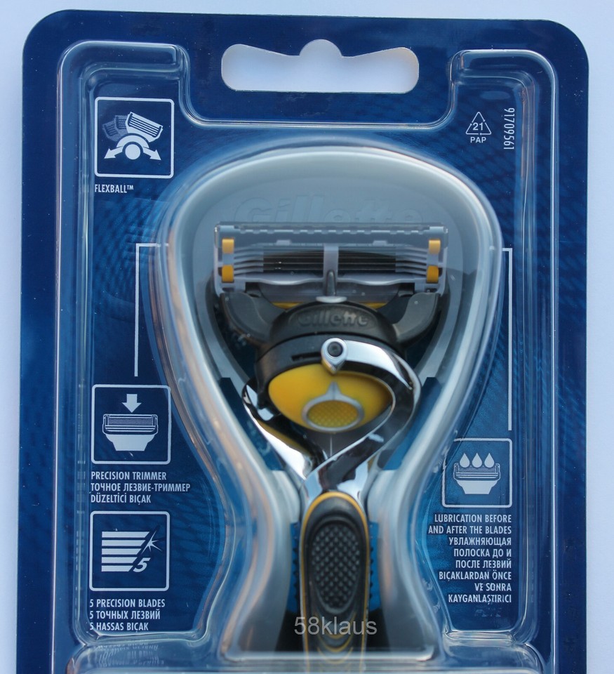 Gillette Fusion5 Proshield Flexball Rasierer inkl. Rasierklinge OVP ...