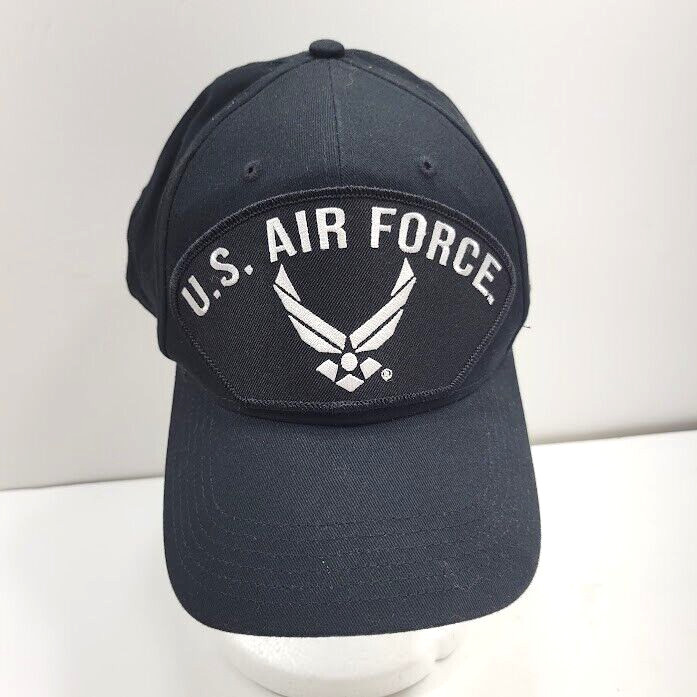 US Air Force Patch Hat Cap Strap Back Otto - image 1
