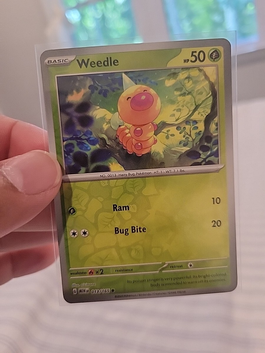 rare weedle card Pokémon Card Weedle #13 TV Animation Blue Logo 1st Print ENG L015952 – AGS  Collectibles main image 0