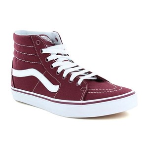 vans sk8 hi rosso
