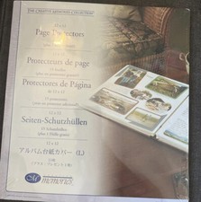 The Creative Memories Collection 12x12 Page Protectors 15 Sheets - New Sealed