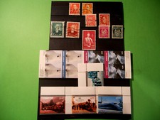 12 x  Briefmarken Norwegen aus 2004 u.2005  Postfrisch dabei 9 x gestempelt.