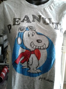 snoopy red baron t shirt