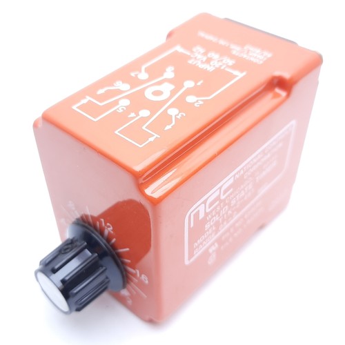 Ametek NCC T1K-2-416 Solid State Timer Adjustable Knob, Range 0.05-2sec, 120VAC - Picture 2 of 5