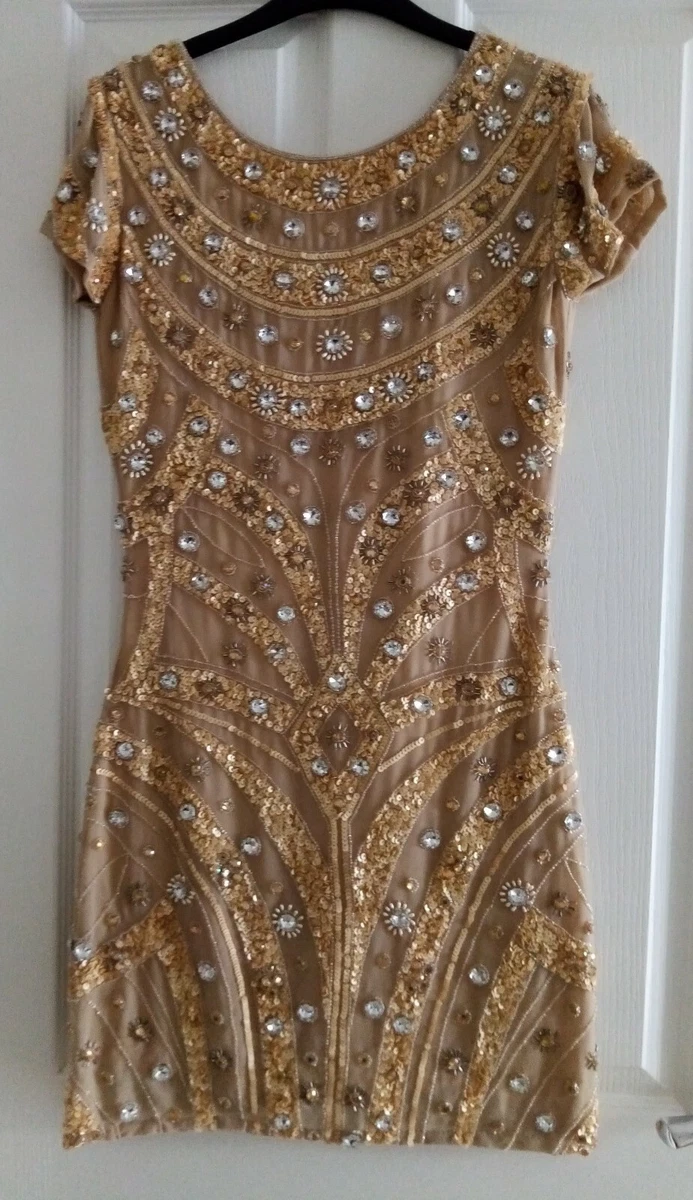 Miss Selfridge Sequin Gold Dresses for Women for sale | eBay