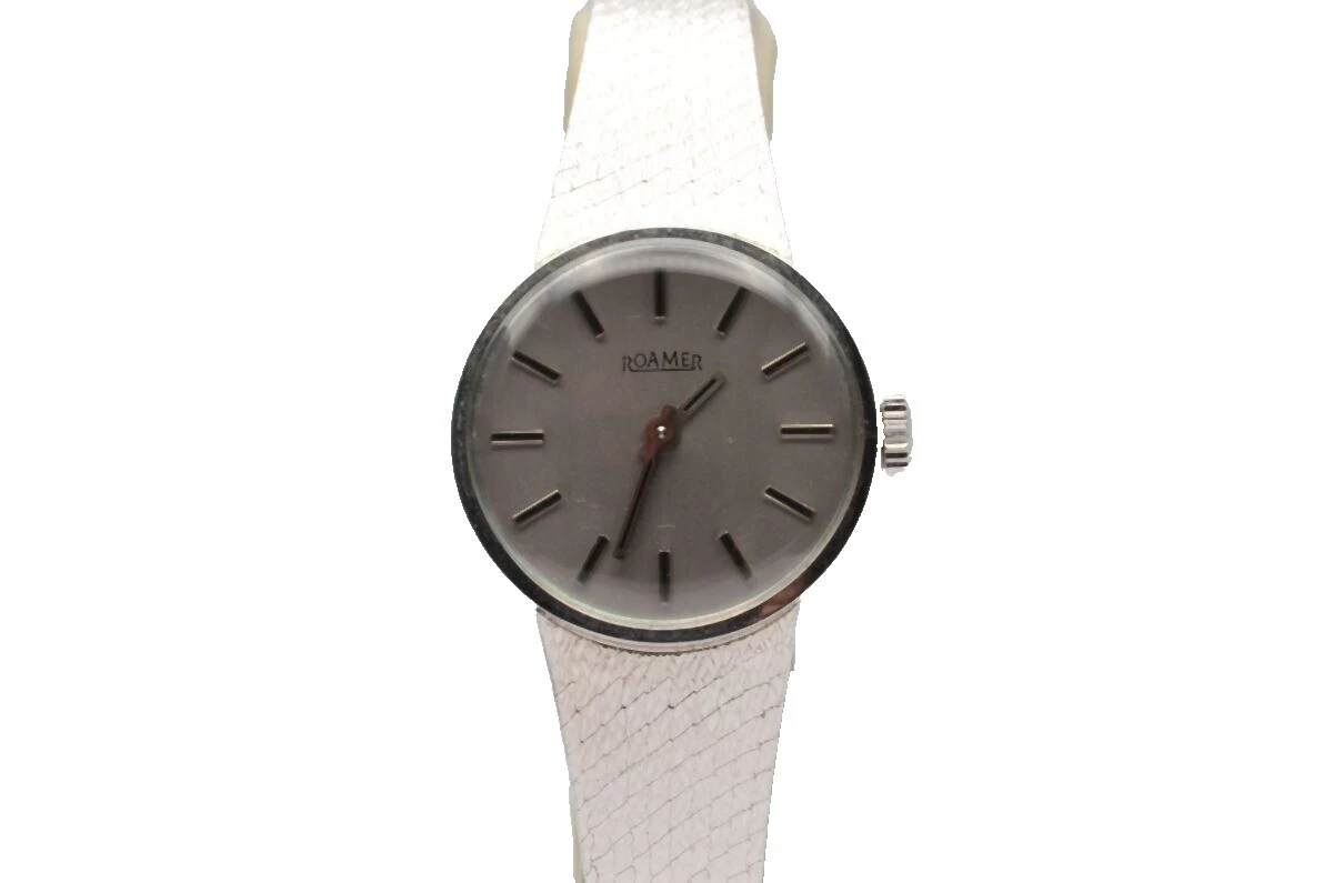 Relojes de Pulsera Banda de Plata Roamer